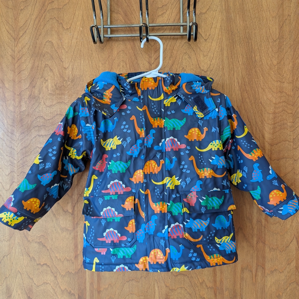 Jojo Maman Bebe Waterproof Cosy Lined Raincoat 18-24m